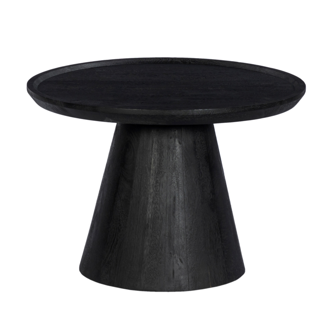 SOHO COFFEE TABLE WOOD MANGO BLACK 65x65xH45cm IN