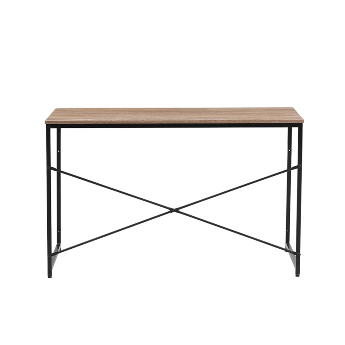 PLAIN DESK CHIPBOARD WITH MELAMINE SONOMA BLACK 120x60xH72cm E1 PRC