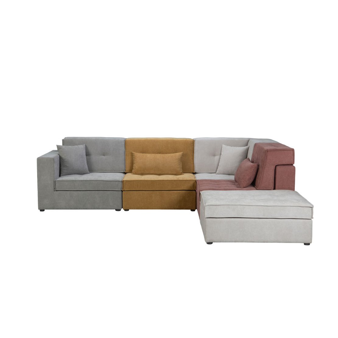 MEXICO ARMCHAIR EASY CLEAN FABRIC MUSTARD E1 EU