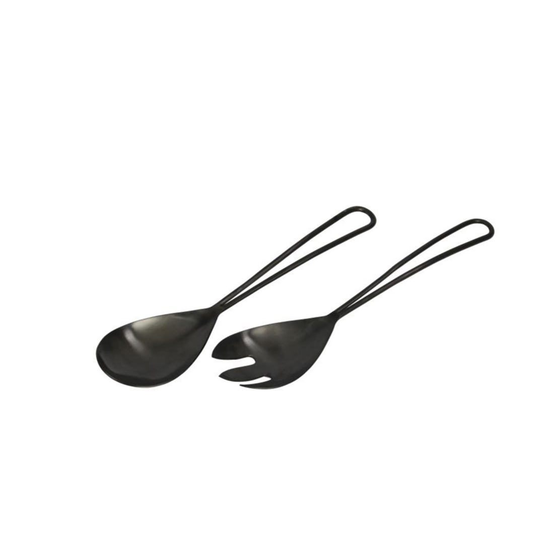 MATT SERVING SET STEEL BLACK 29x7xH2cm IN