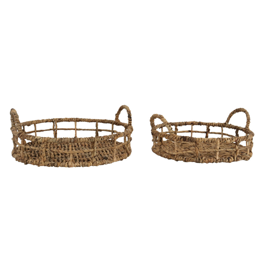 THASOS TRAY SET 2PCS SEAGRASS NATURAL 40x40xH9m PR