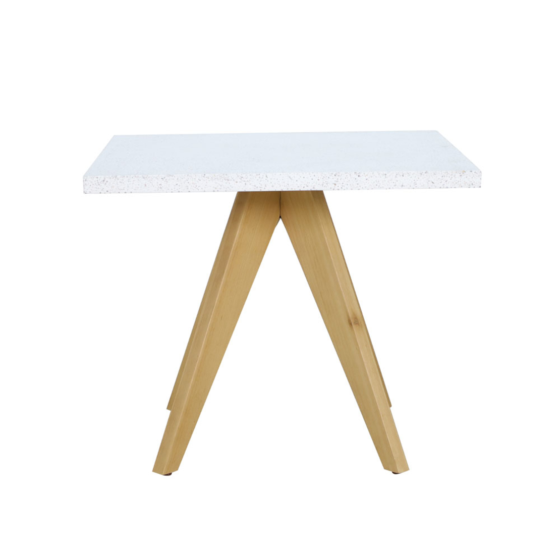 TERRAZZO TABLE TERRAZZO TERRAZZO NATURAL 90x90xH75cm VN