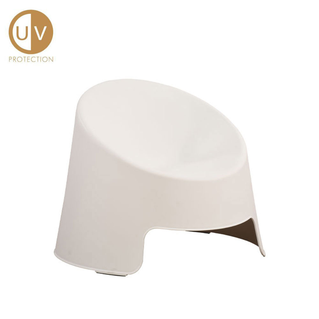 UOVO ARMCHAIR PP WHITE 84x79x70 PRC
