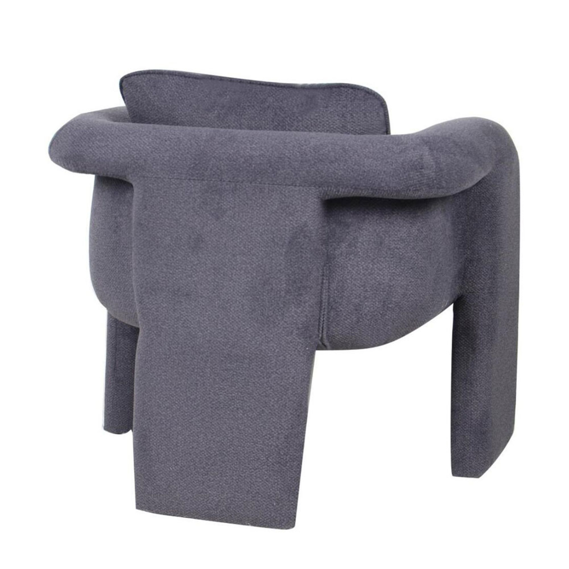 LOOP ARMCHAIR FABRIC BLACK E1 PRC