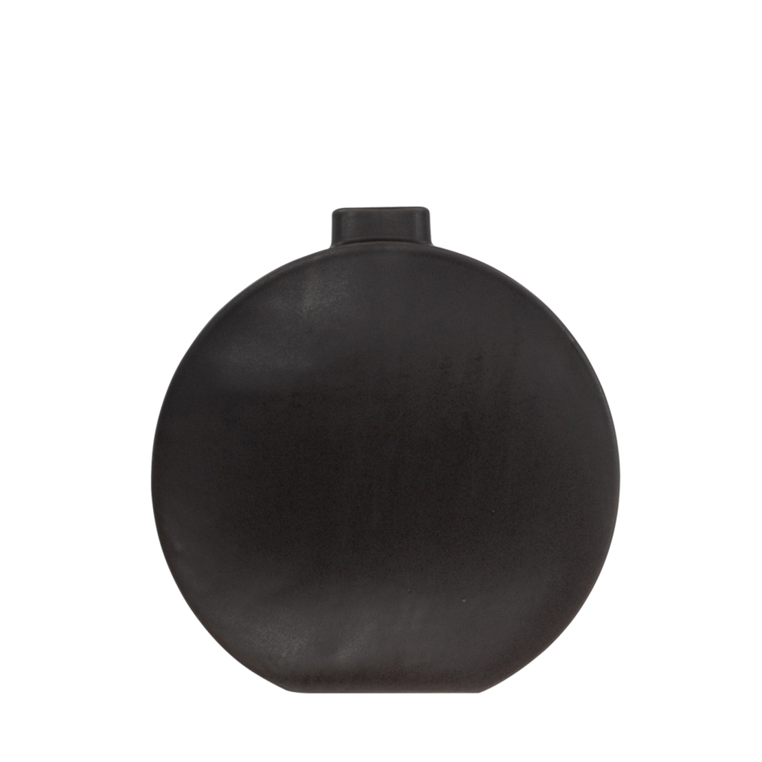 FLAT VASE CERAMIC ANTRACITE MATTE 31x4xH32cm PRC