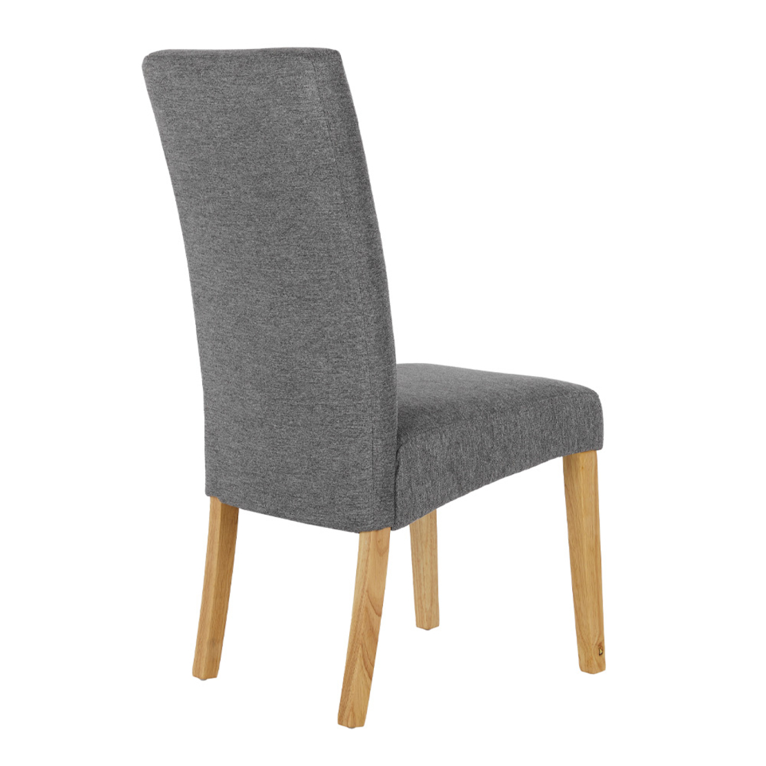 BRIDGE CHAIR FABRIC GREY LIGHT WOOD PINE NATURAL P