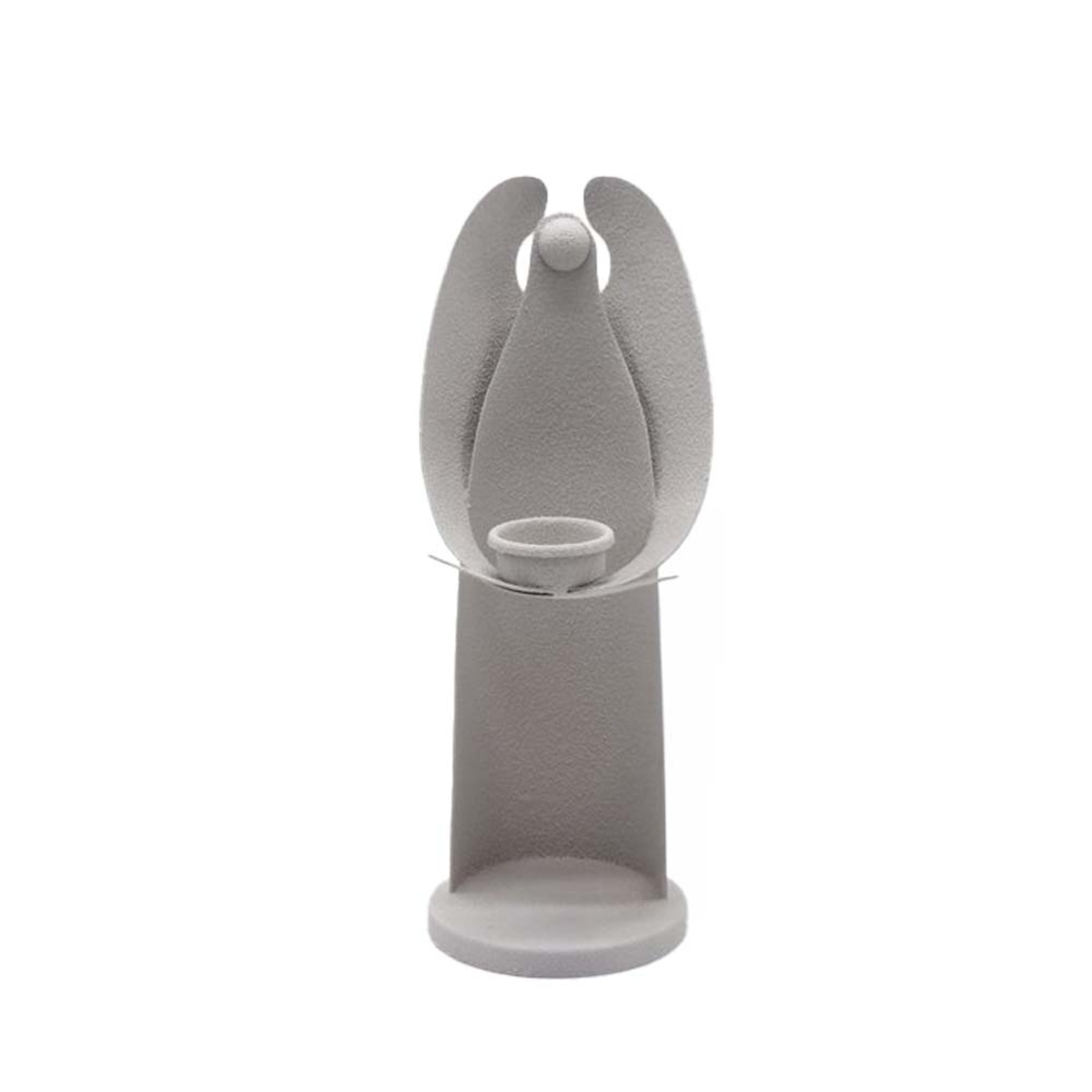 SERAF TEALIGHT HOLDER 13x11.5x37.5 METAL WHITE
