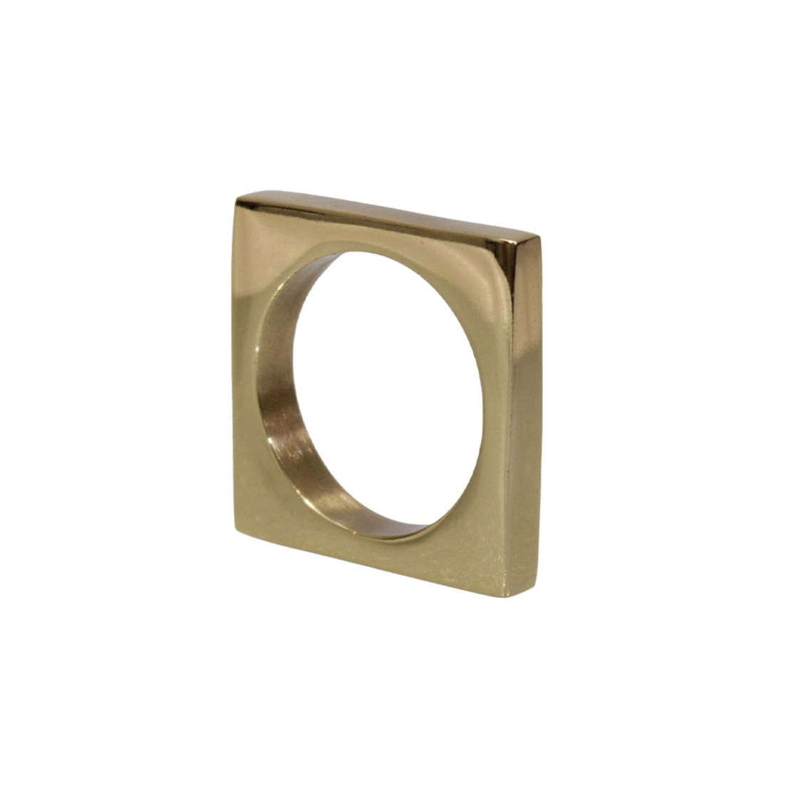 REZE CASE NAPKIN RING ALUMINIUM GOLD 4,5x4,5xH3cm