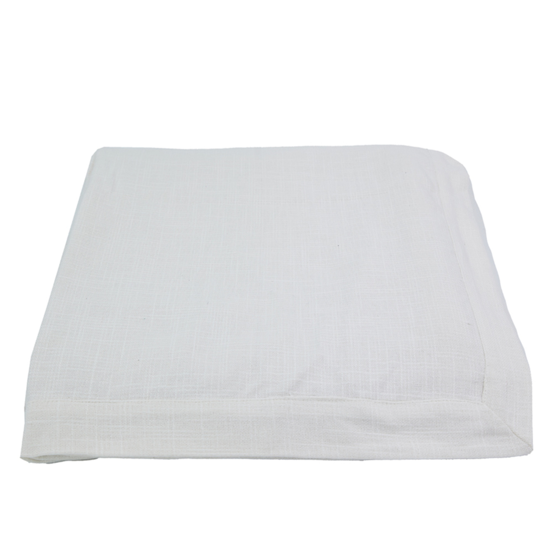 MANTEL BLANC C TABLECLOTH/RUNNER COTTON WHITE 300x