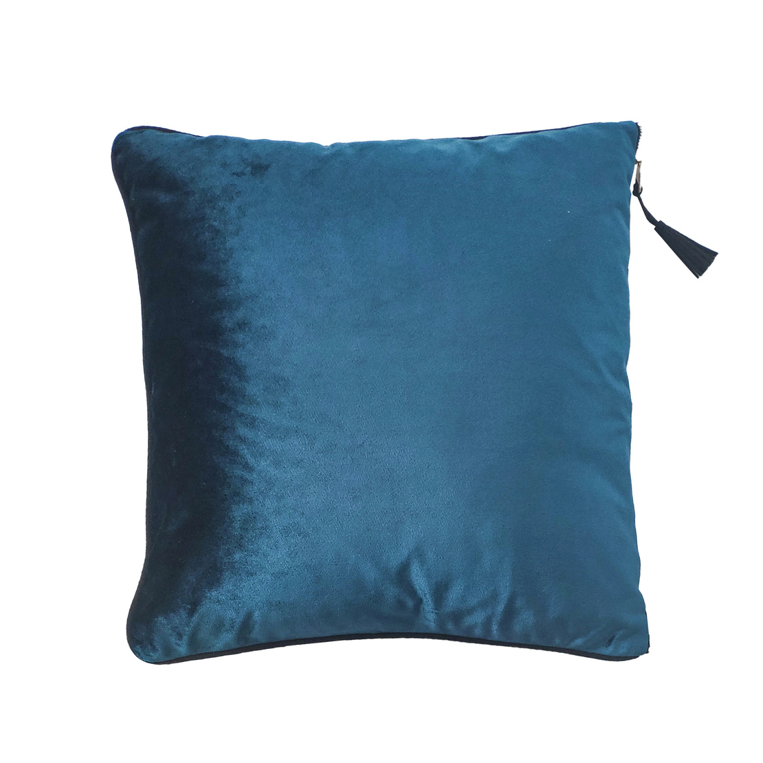 VELLUT DECOR CUSHION FABRIC PETROL 45x45cm PRC