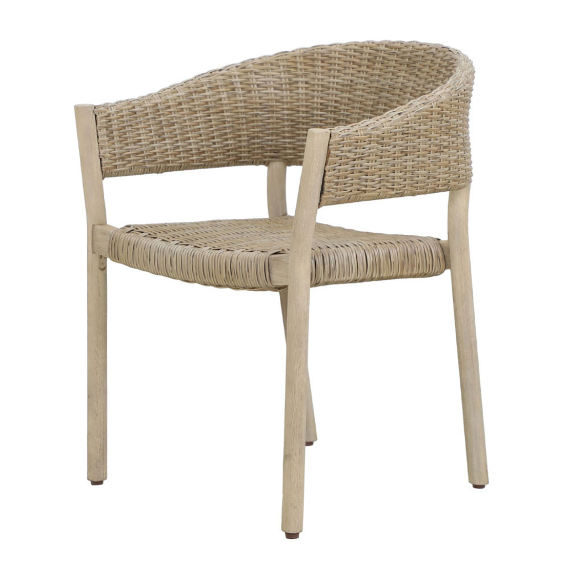 SUMATRA CHAIR WOOD EUCALYPTUS NATURAL 64x57xH78cm