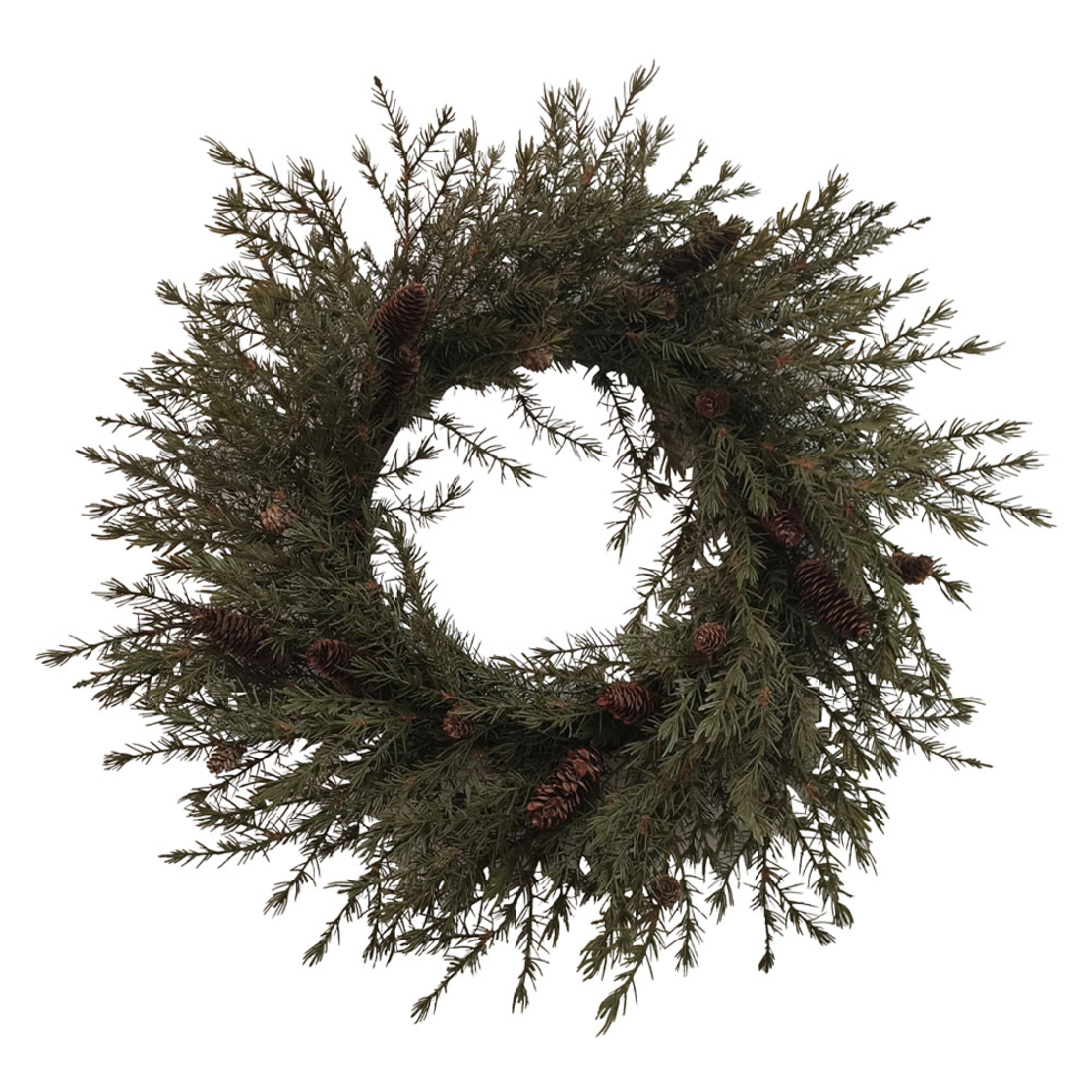 XMAS CEDAR 80 WREATH GREEN 80x80 PRC