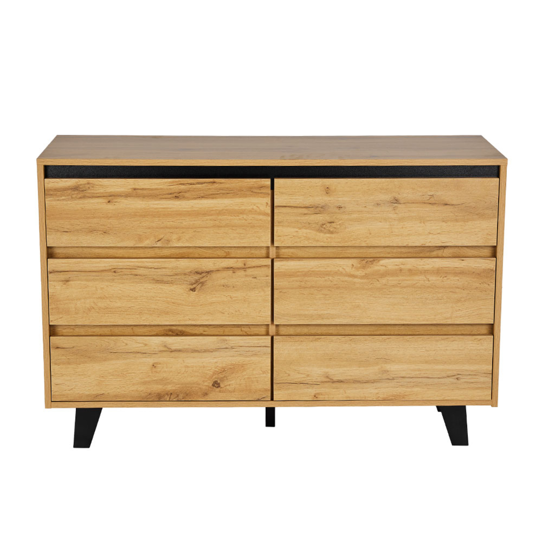 ARABICA COMMODE CHIPBOARD WITH MELAMINE SONOMA BLACK BLACK E1 PRC