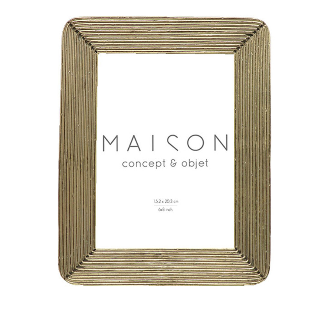 RENATUS PHOTO FRAME POLYRESIN GLASS GOLD 21x1,7xH2
