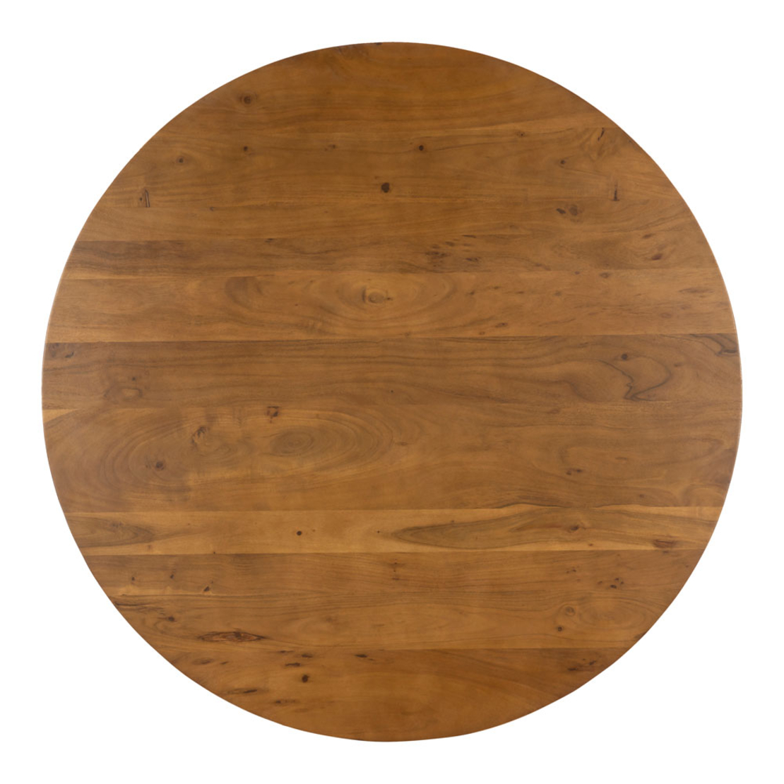 ARCO TABLE WOOD ACACIA WALNUT METAL BLACK IN