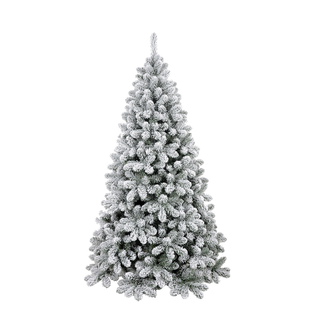 XMAS SNOWY SNOWY TREE PVC GREEN WHITE D104xH180cm