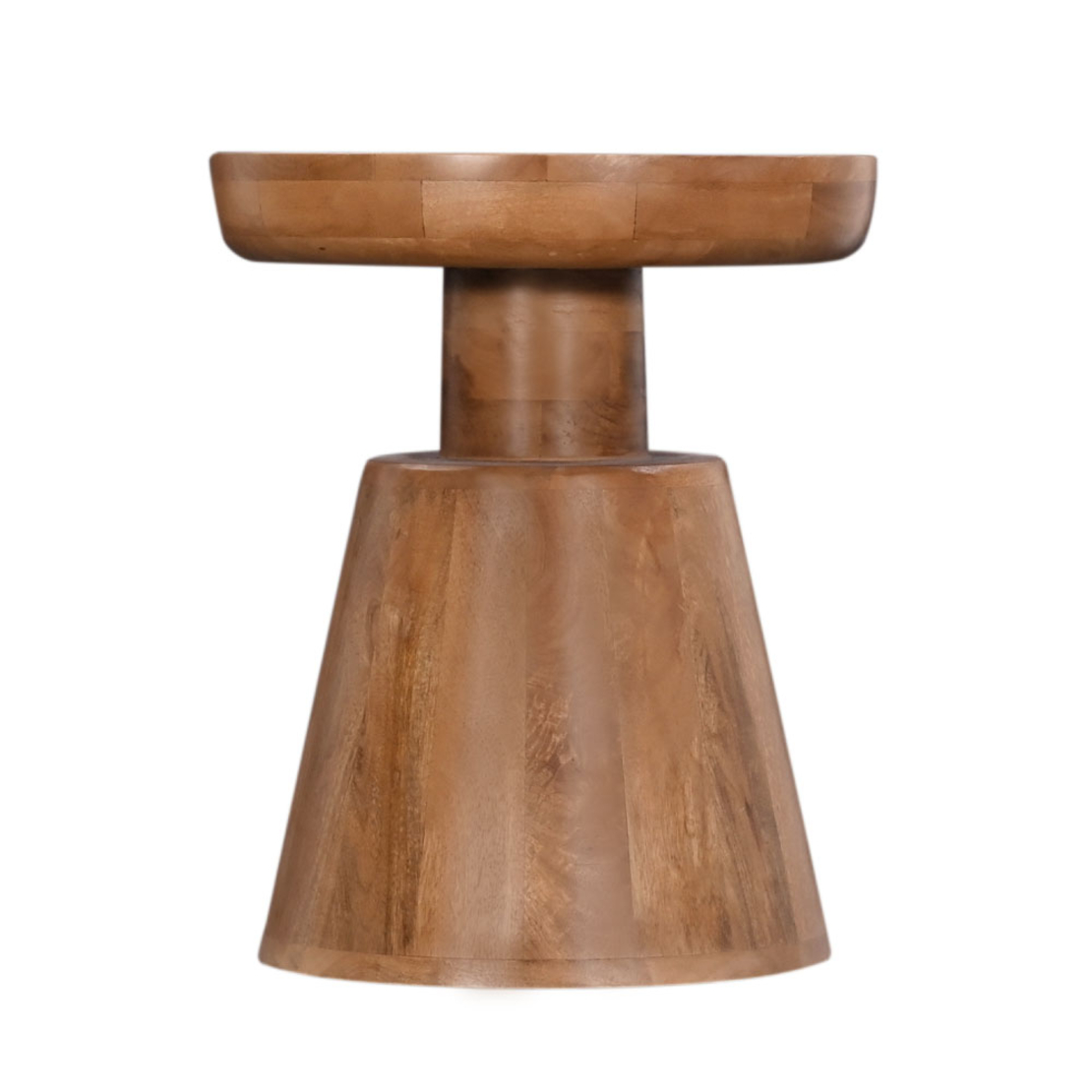 ROOK SIDE TABLE WOOD MANGO NATURAL 38x38xH46cm IN