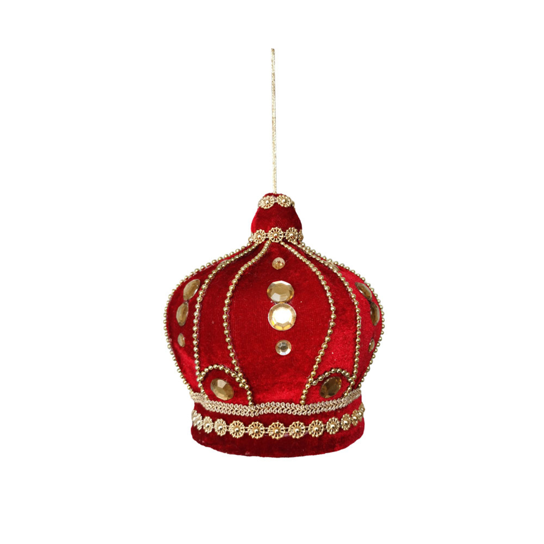 XMAS CROWN L CROWN RED PRC