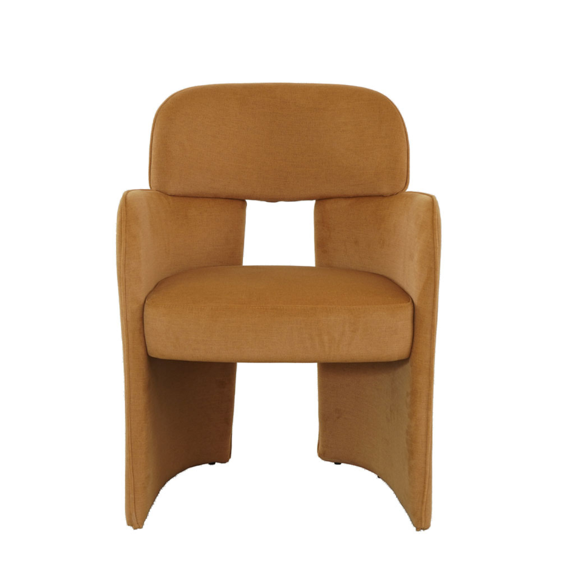 VANITY ARMCHAIR FABRIC CAMEL METAL E1 PRC