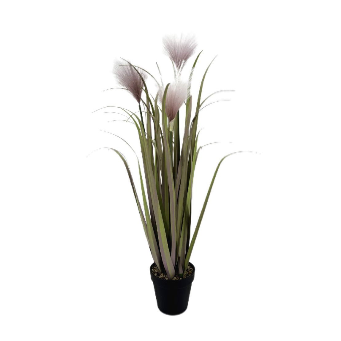 GRASS 3 ARTIFICIAL PLANT GREEN PURPLE H78cm PRC