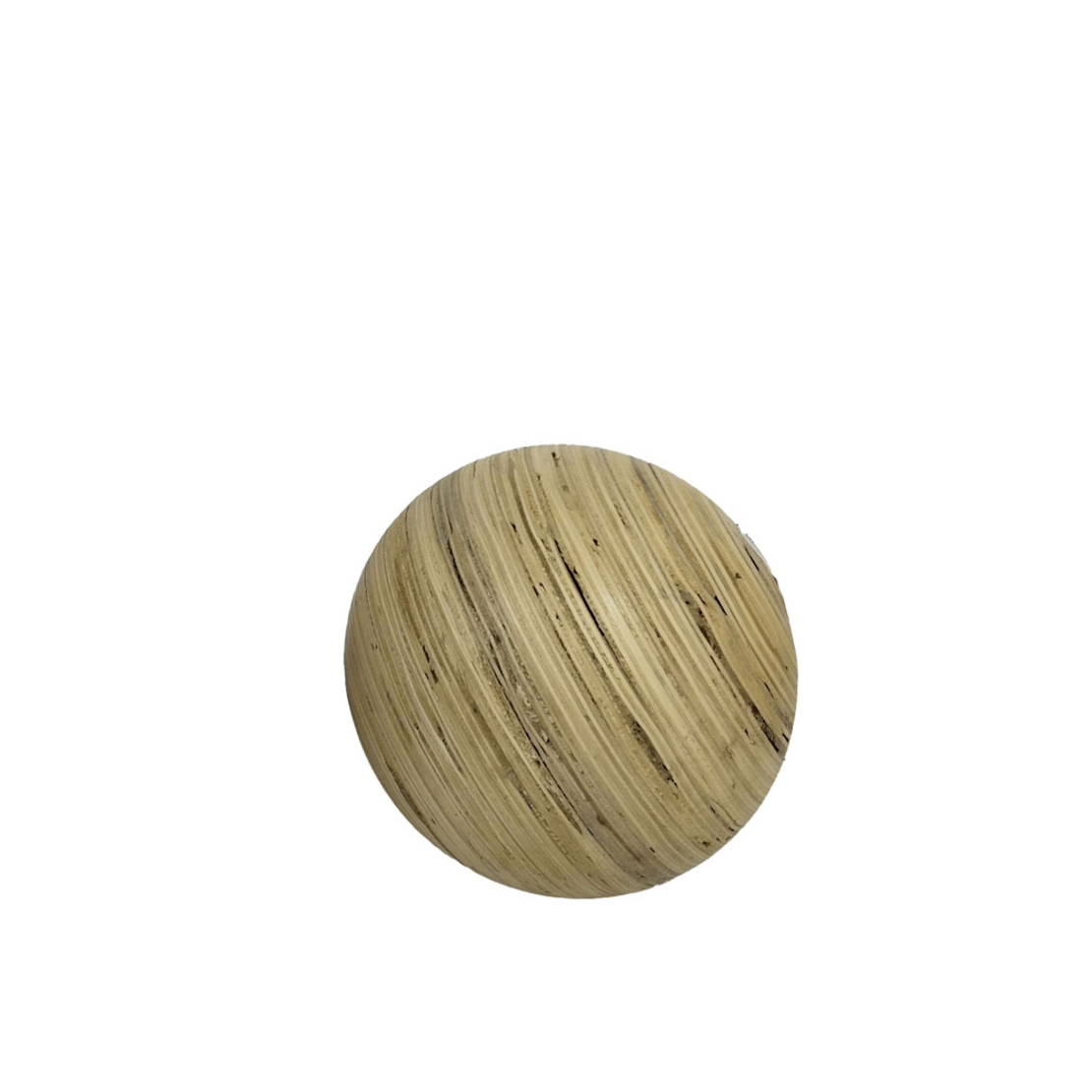 CEBO XL DECO BALL 21x21x21 WOOD NATURAL