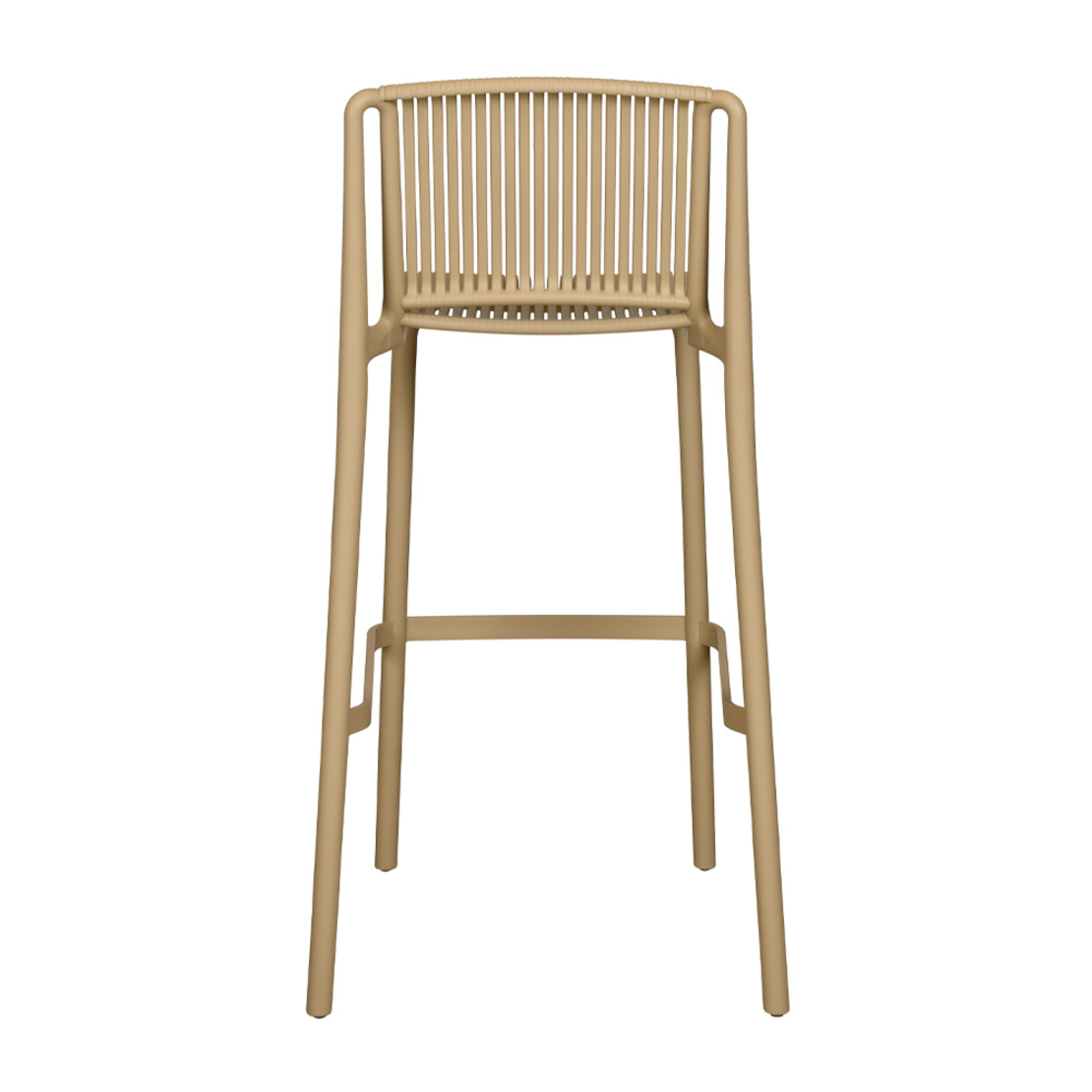 POLLY STOOL BAR PP CARAMEL PRC