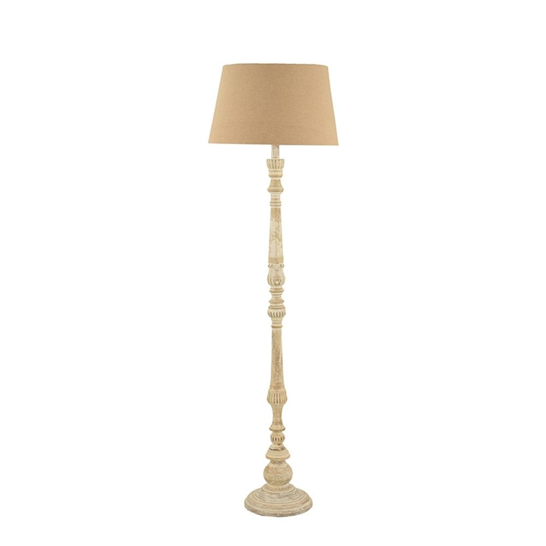 NUB LAMP FLOOR WOOD WHITE D50xH173cm IN