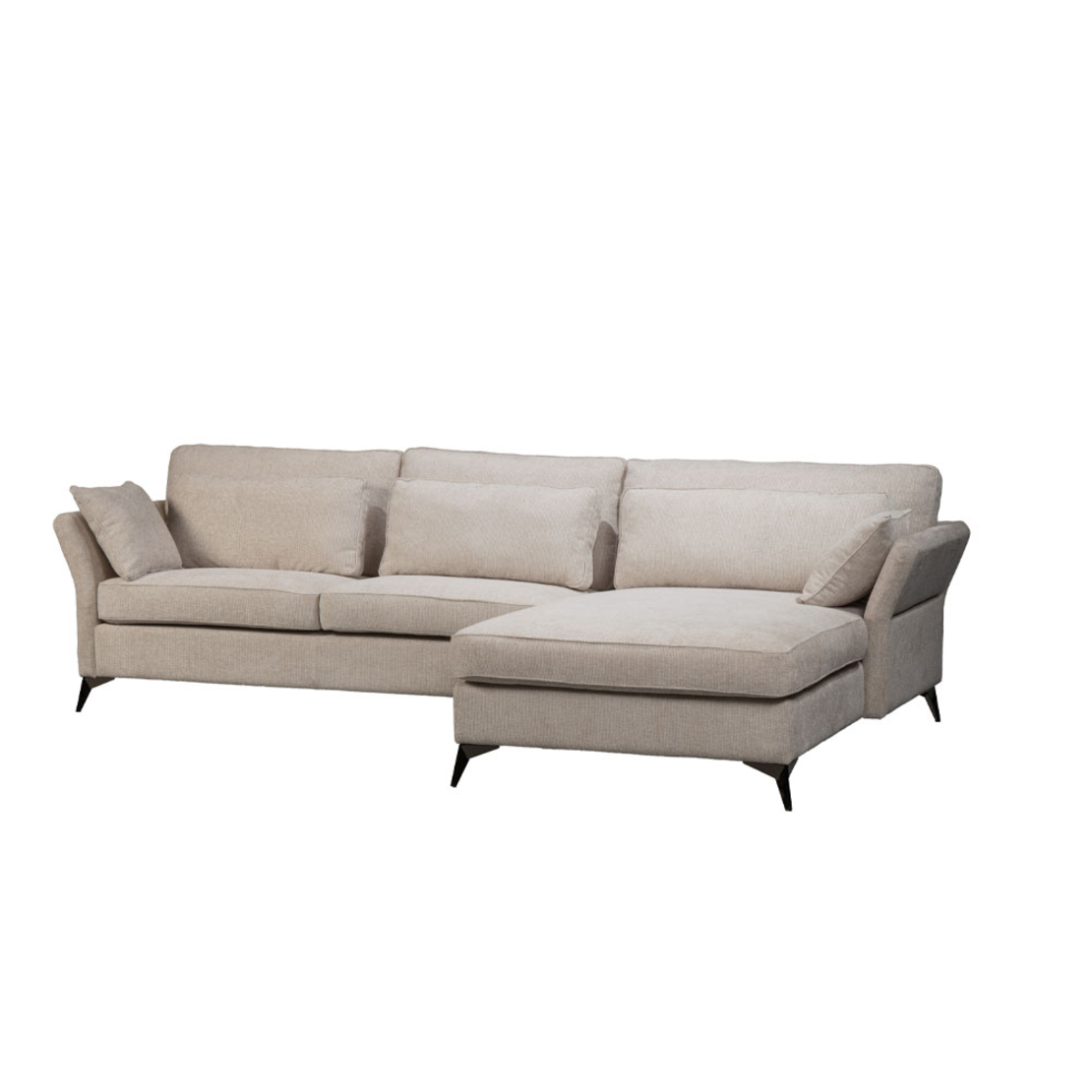 PARFAIT SOFA CORNER RIGHT EASY CLEAN FABRIC BEIGE E1 EU