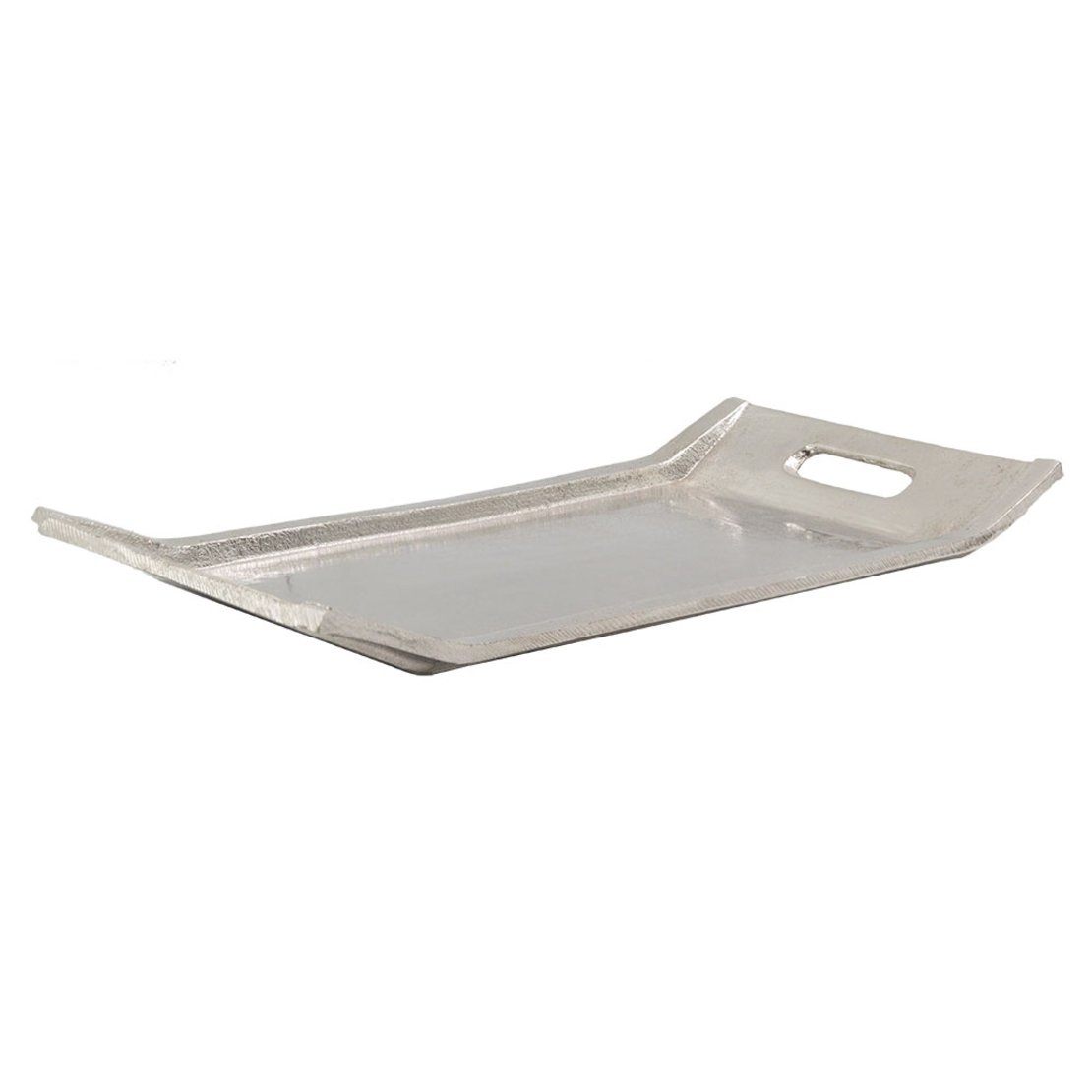OFFRO TRAY ALUMINIUM SILVER 37x19,5xH3,5cm IN