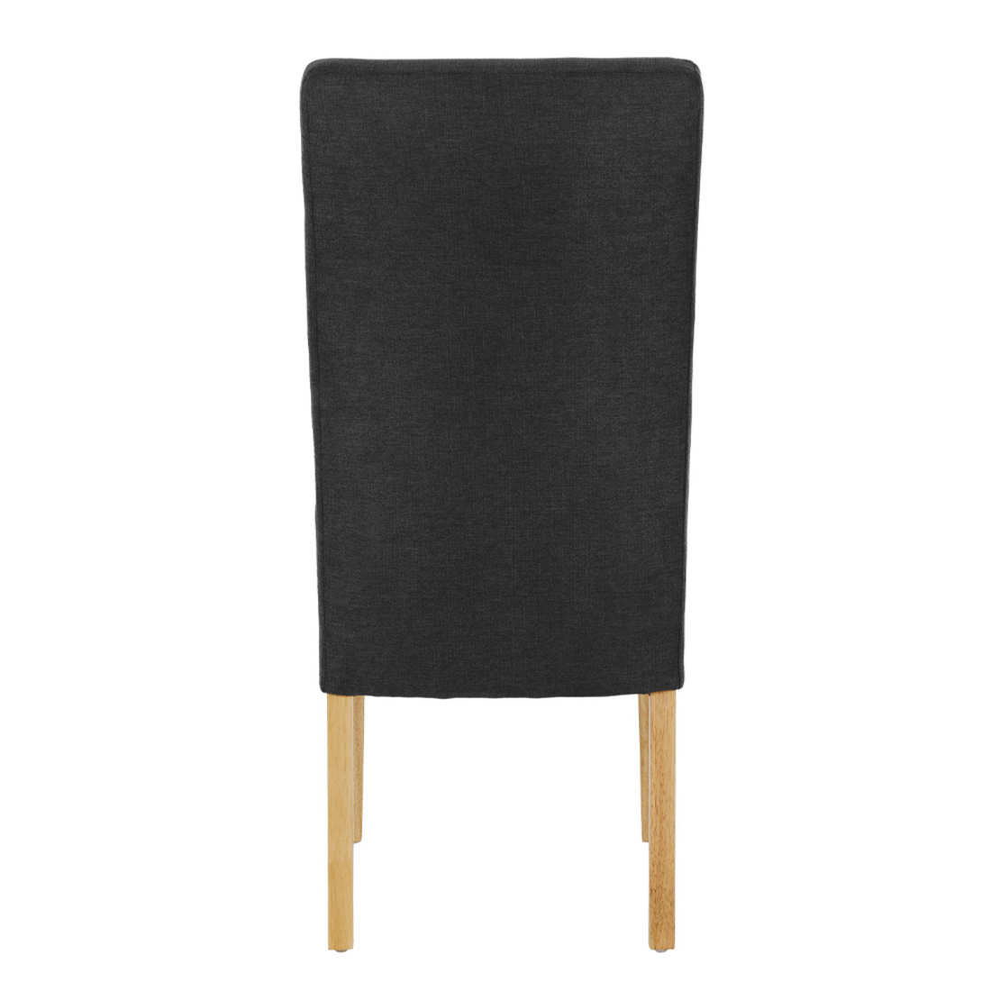 BRIDGE CHAIR FABRIC GREY DARK WOOD PINE NATURAL PR
