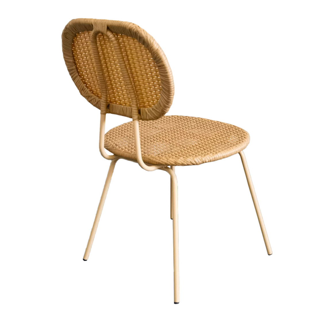 PRISMA CHAIR PE RATTAN NATURAL 47x56xH87cm PRC