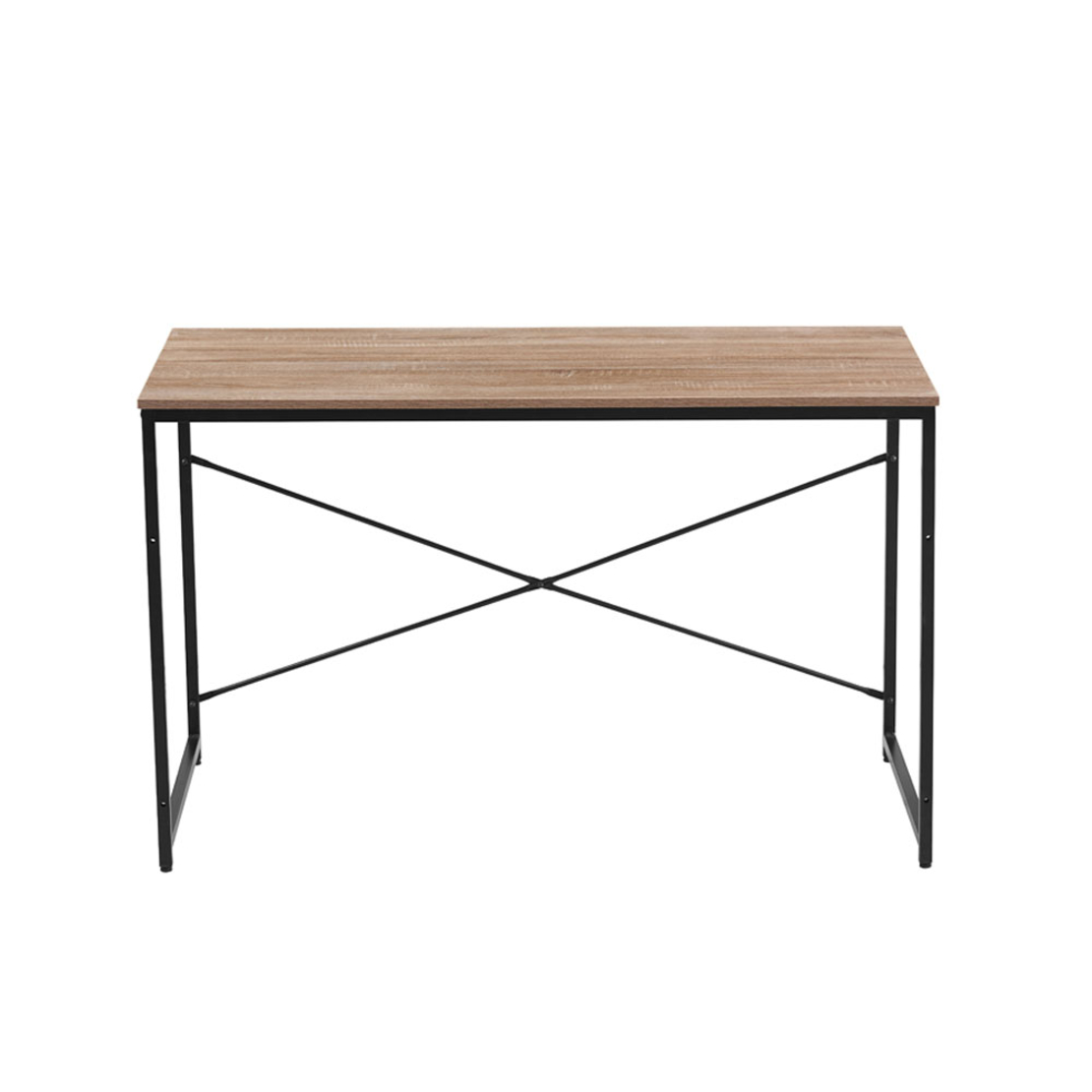 PLAIN DESK CHIPBOARD WITH MELAMINE SONOMA BLACK 120x60xH72cm E1 PRC