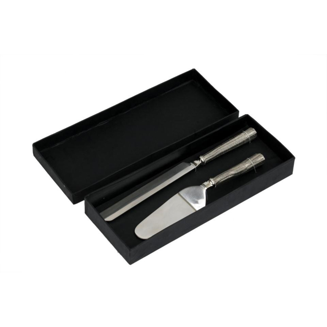 STIL SERVING SET STEEL SILVER 32x6xH3cm IN