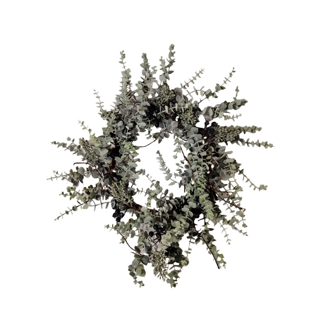 EUCALYPTUS 48 WREATH GREEN 48x48 PRC
