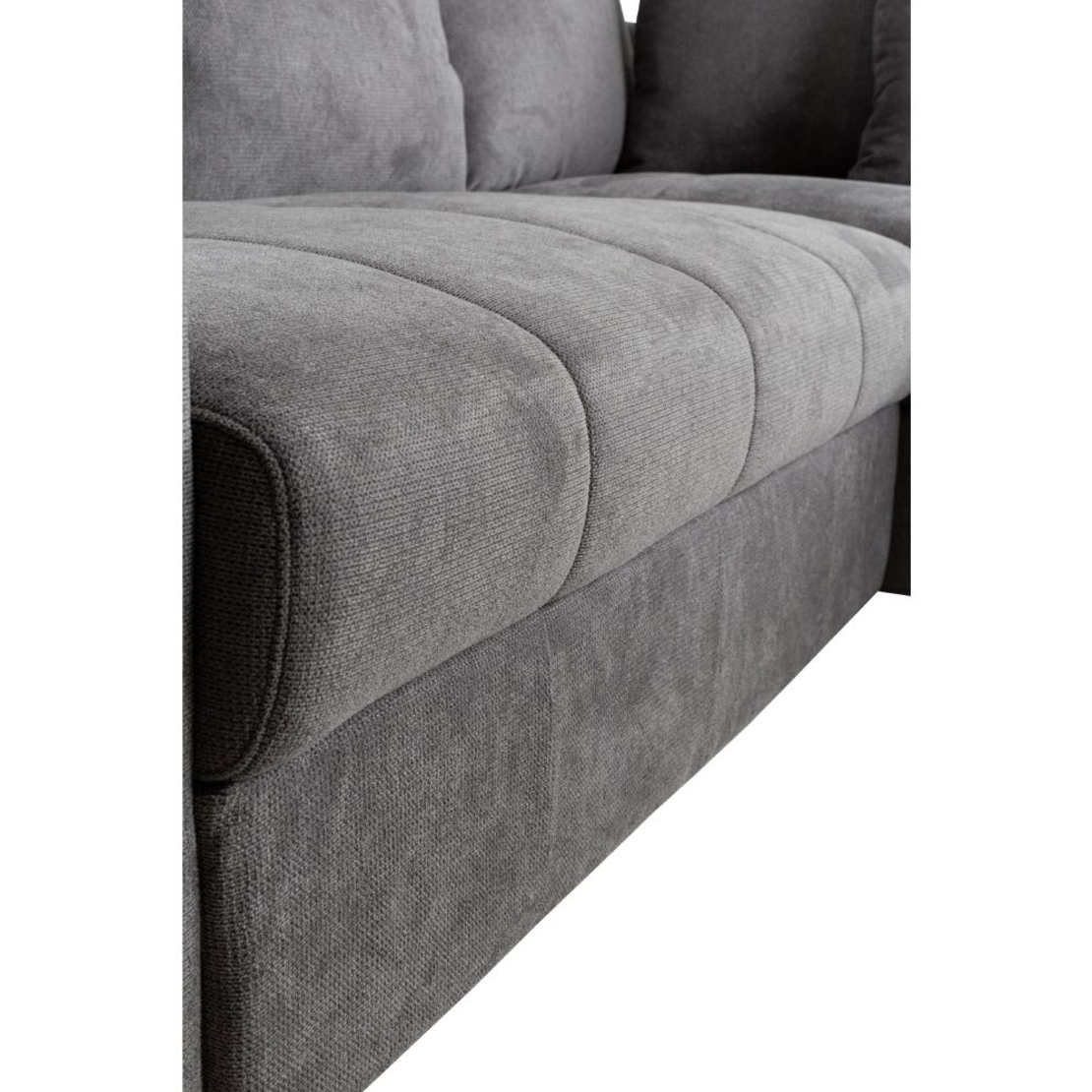 BILL SOFA BED CORNER LEFT EASY CLEAN FABRIC STONE E1 EU