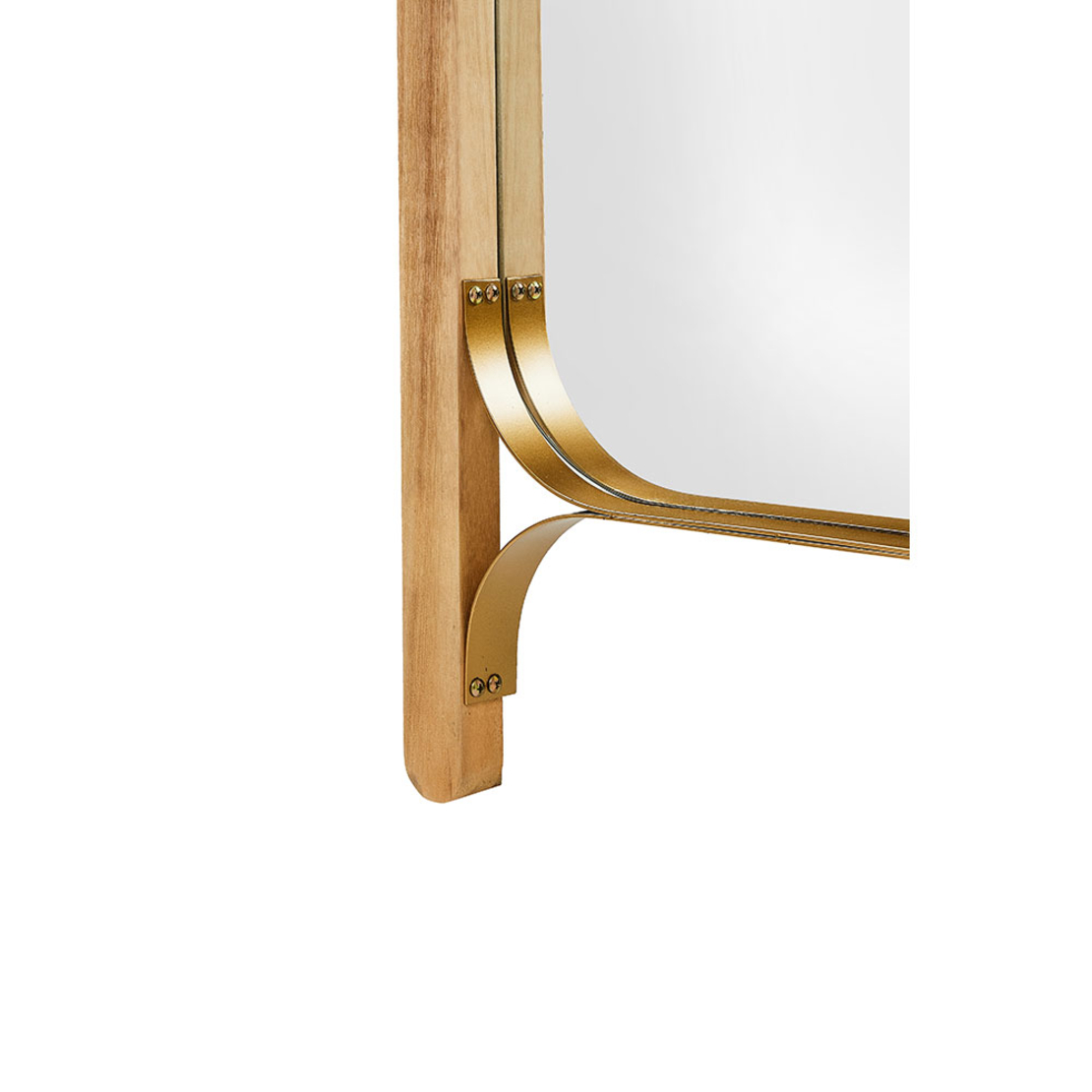 SPETSES MIRROR WOOD NATURAL 66xH182cm E1 PRC