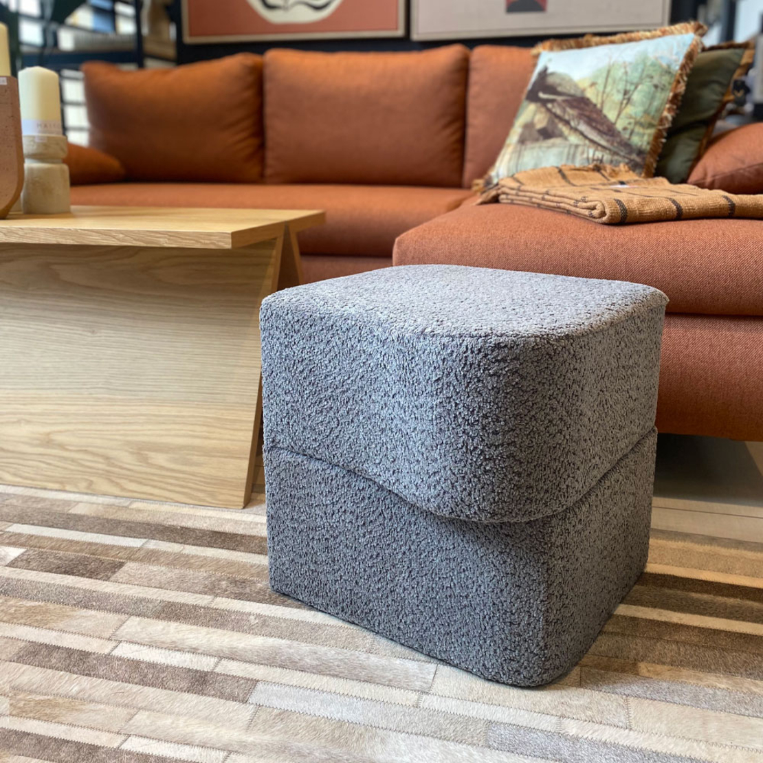 TURN IT STOOL FABRIC GREY E1 PRC