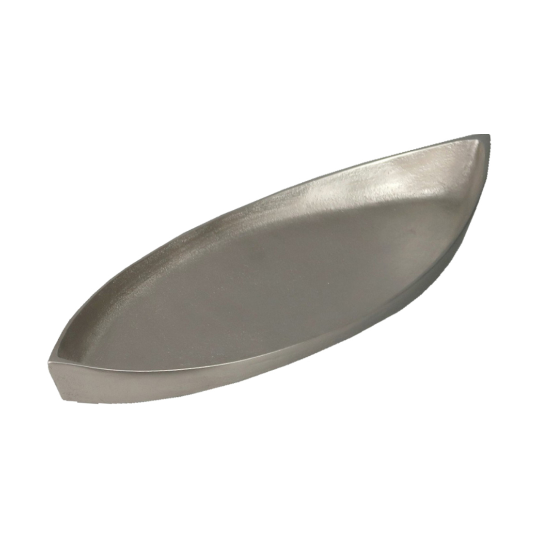 KEN TRAY ALUMINIUM SILVER MATTE 41x15xH4cm IN