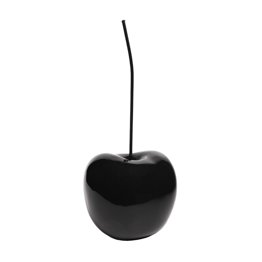 CHERRY BLOOM DECO POLYRESIN BLACK 20x17,5xH46cm PR