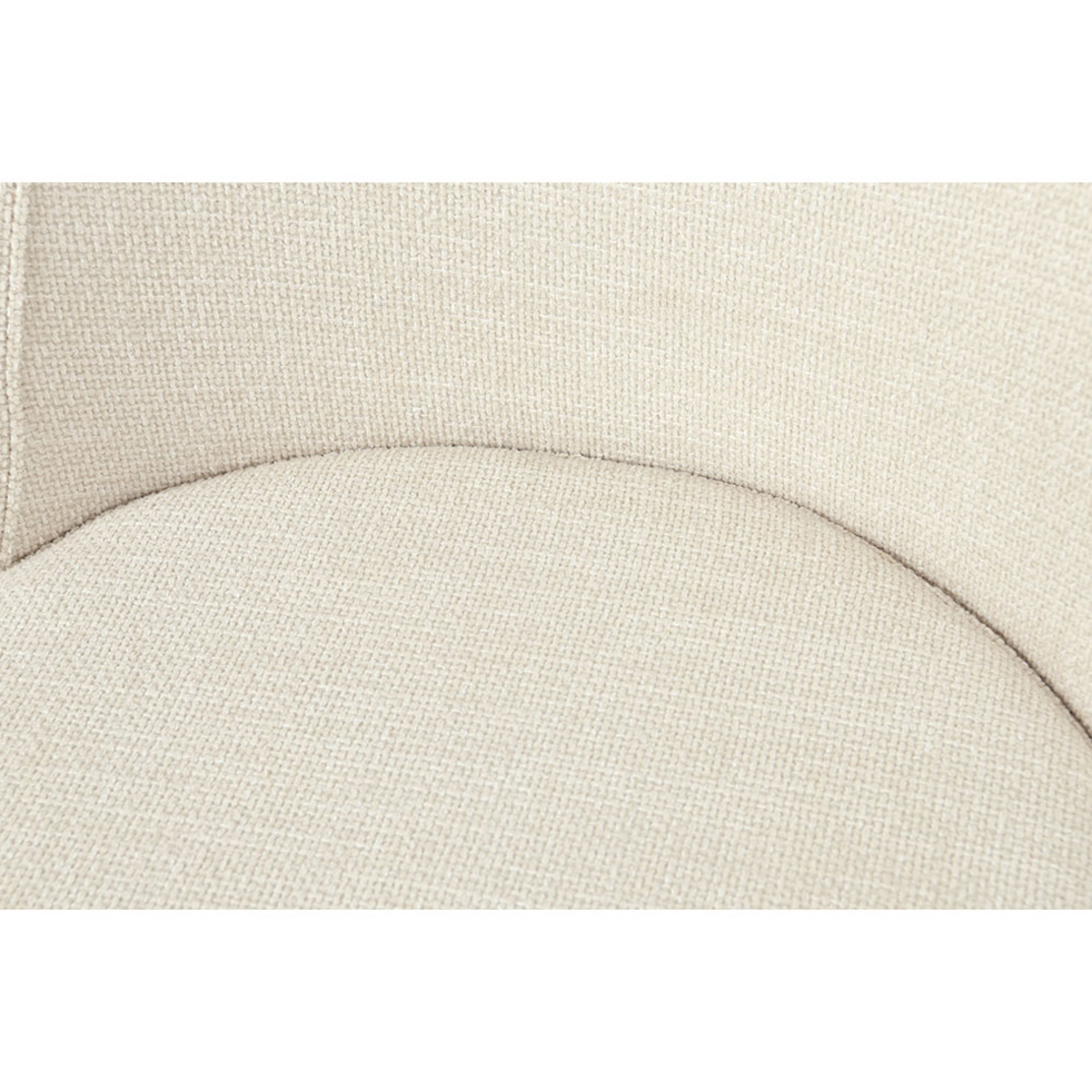 LUJO CHAIR FABRIC BEIGE METAL BLACK MAT E1 PRC