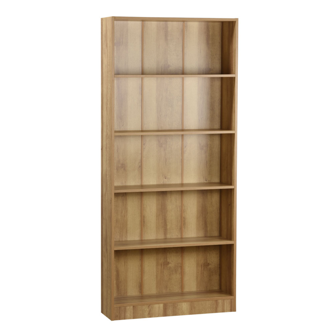 TOCCATA BOOKCASE TALL CHIPBOARD WITH MELAMINE CARTA SONOMA 80x24xH180cm E1 PRC