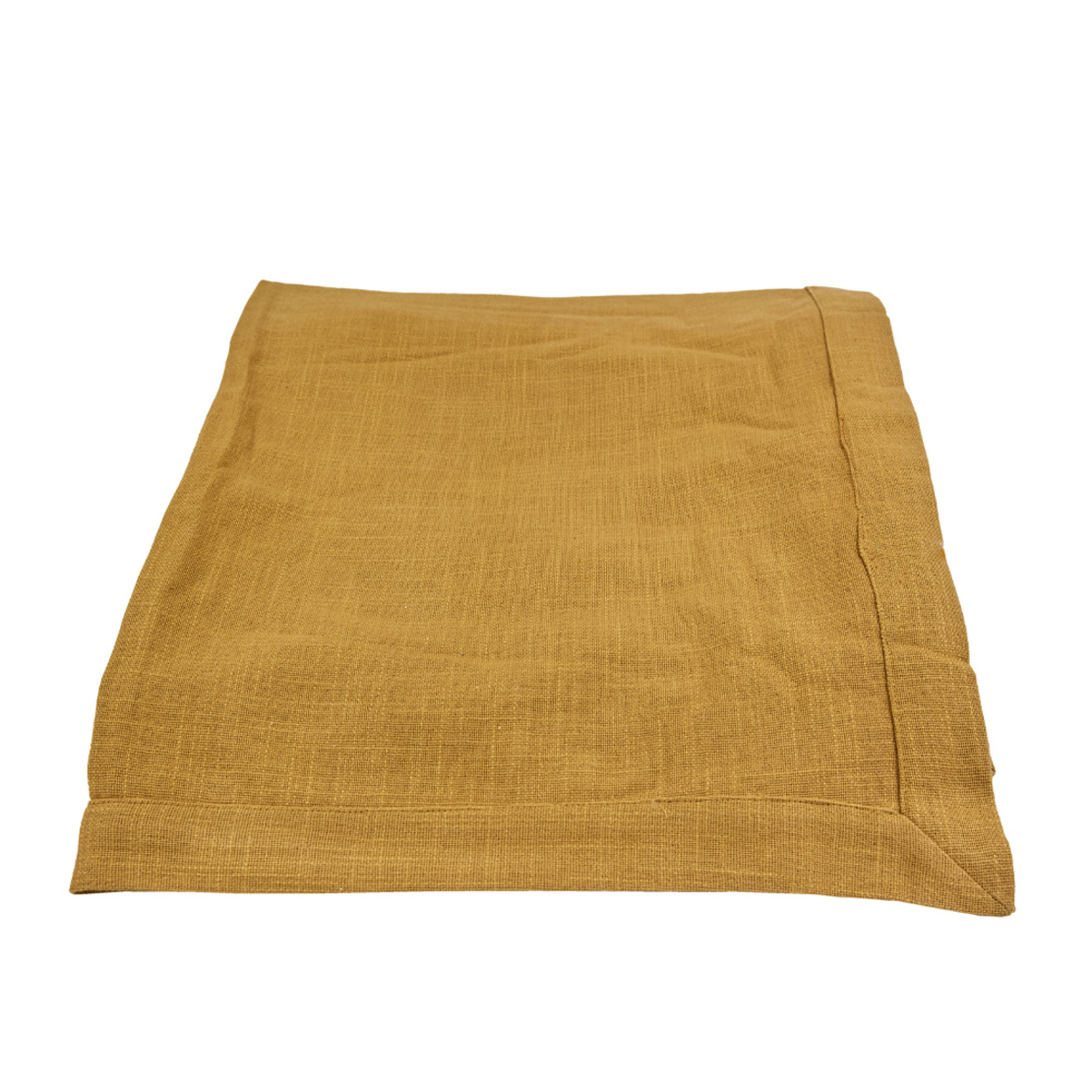 MANTEL MUSTARD B TABLECLOTH/RUNNER COTTON MUSTARD