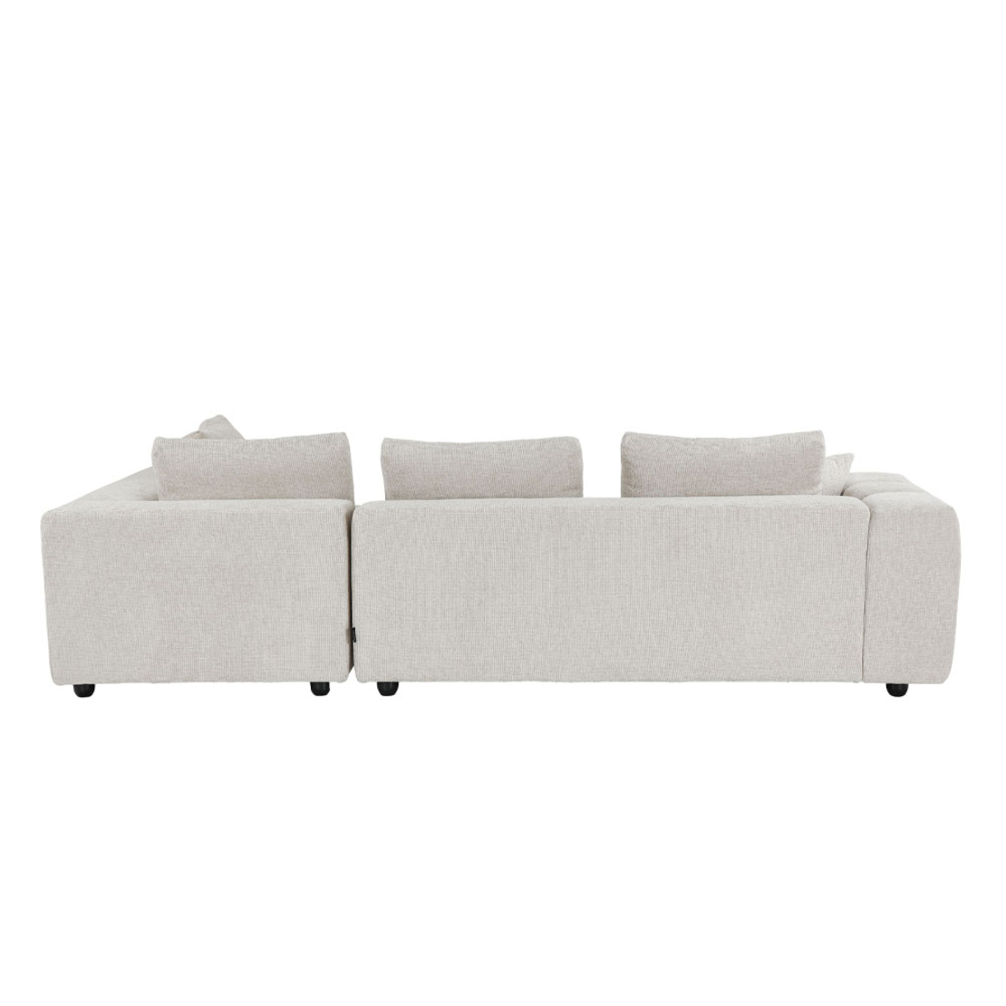 TOMOS SOFA CORNER RIGHT EASY CLEAN FABRIC BEIGE E1 EU