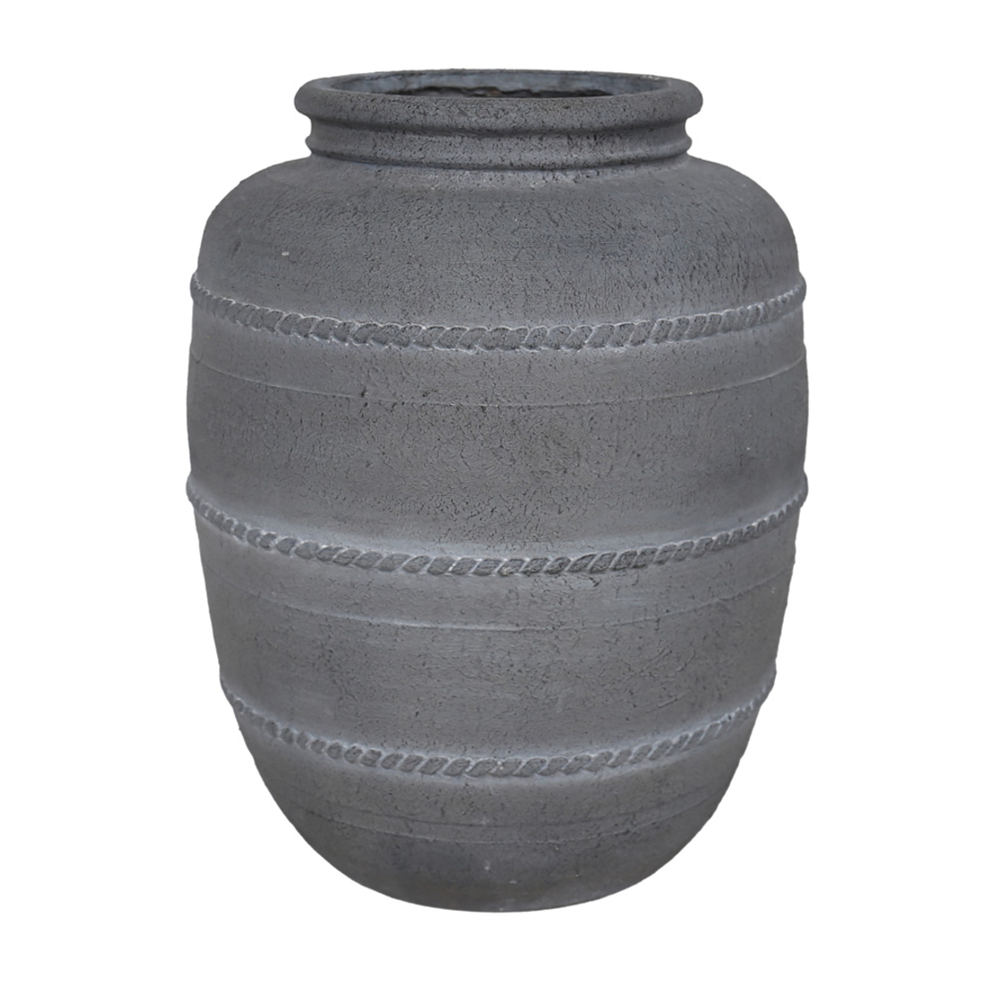 VESUVIUS PLANTER MGO GREY 35x35xH46cm PRC