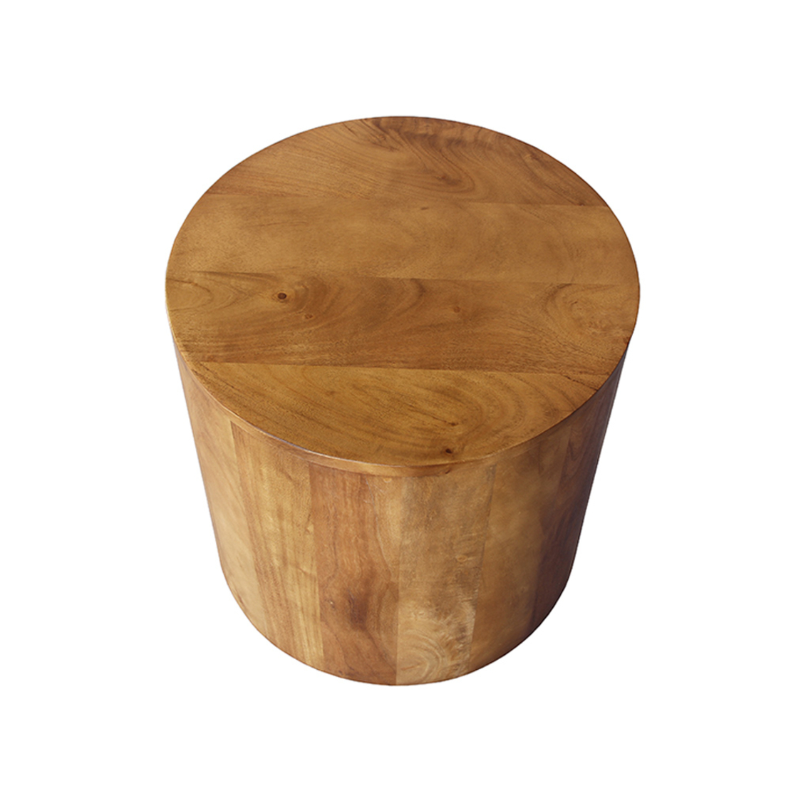 TULUM SIDE TABLE WOOD ACACIA WALNUT 45x45xH45cm IN