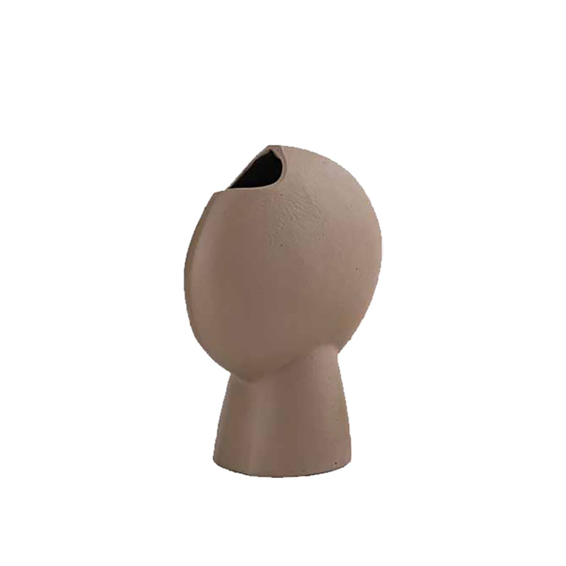 FORMAS VASE ALUMINIUM 14,5x7,5xH17cm IN