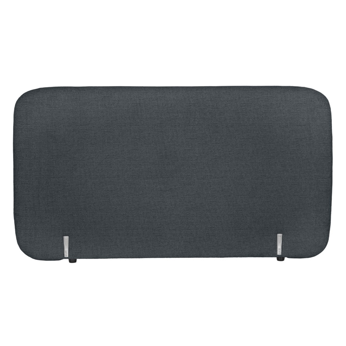 OVAL BED WITHOUT STORAGE (FOR MATTRESS 160x200cm) FABRIC ANTRACITE FABRIC E1 EU
