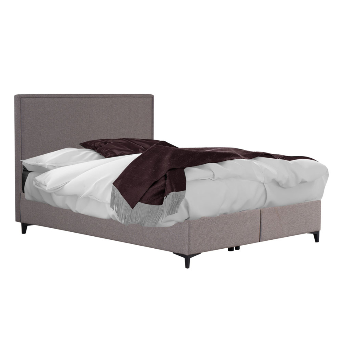 FRAME BED WITH STORAGE (FOR MATTRESS 160x200cm) ZAKAR LOOK GREZ 07-854 E1 TR