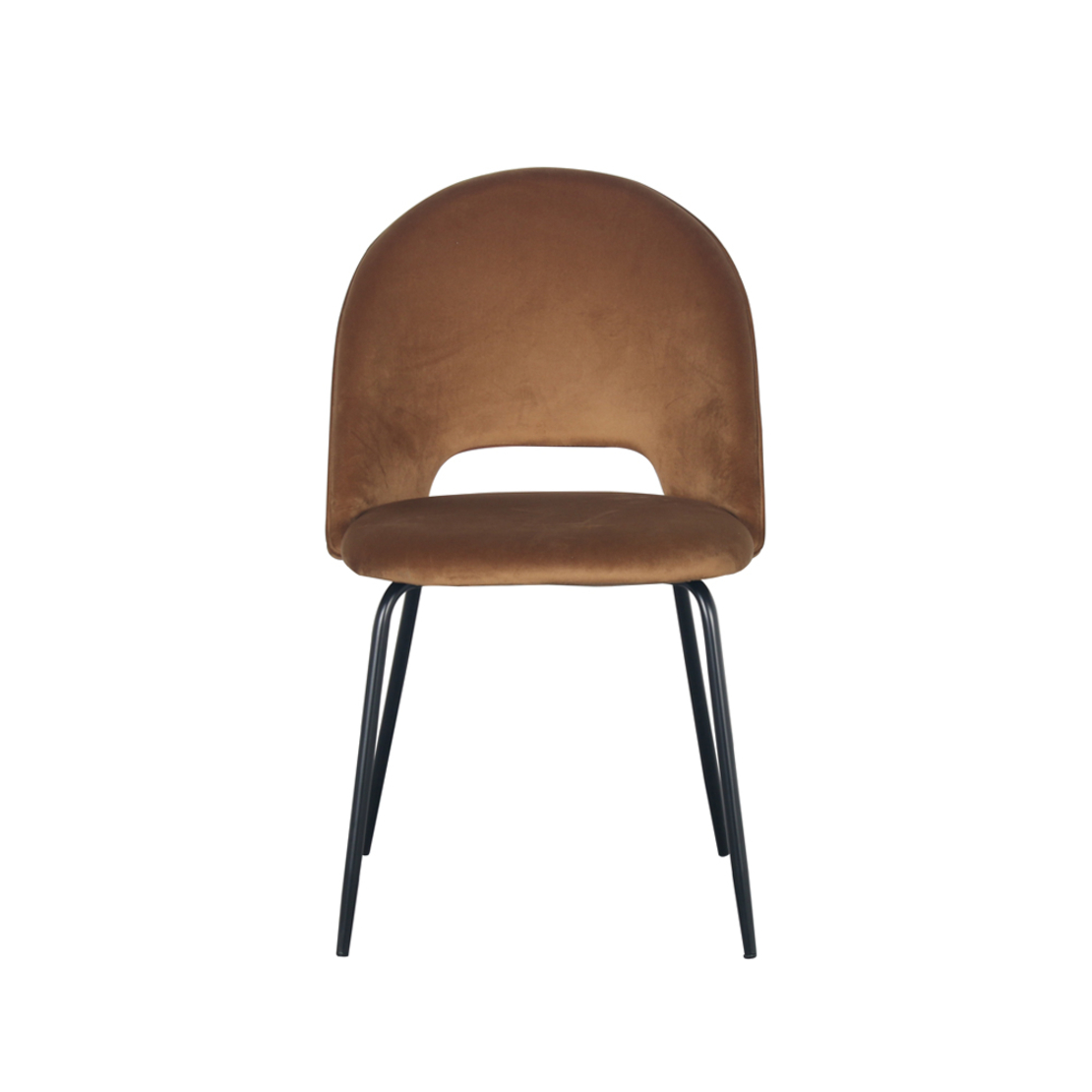 TOKYO CHAIR FABRIC CAMEL METAL BLACK E1 PRC