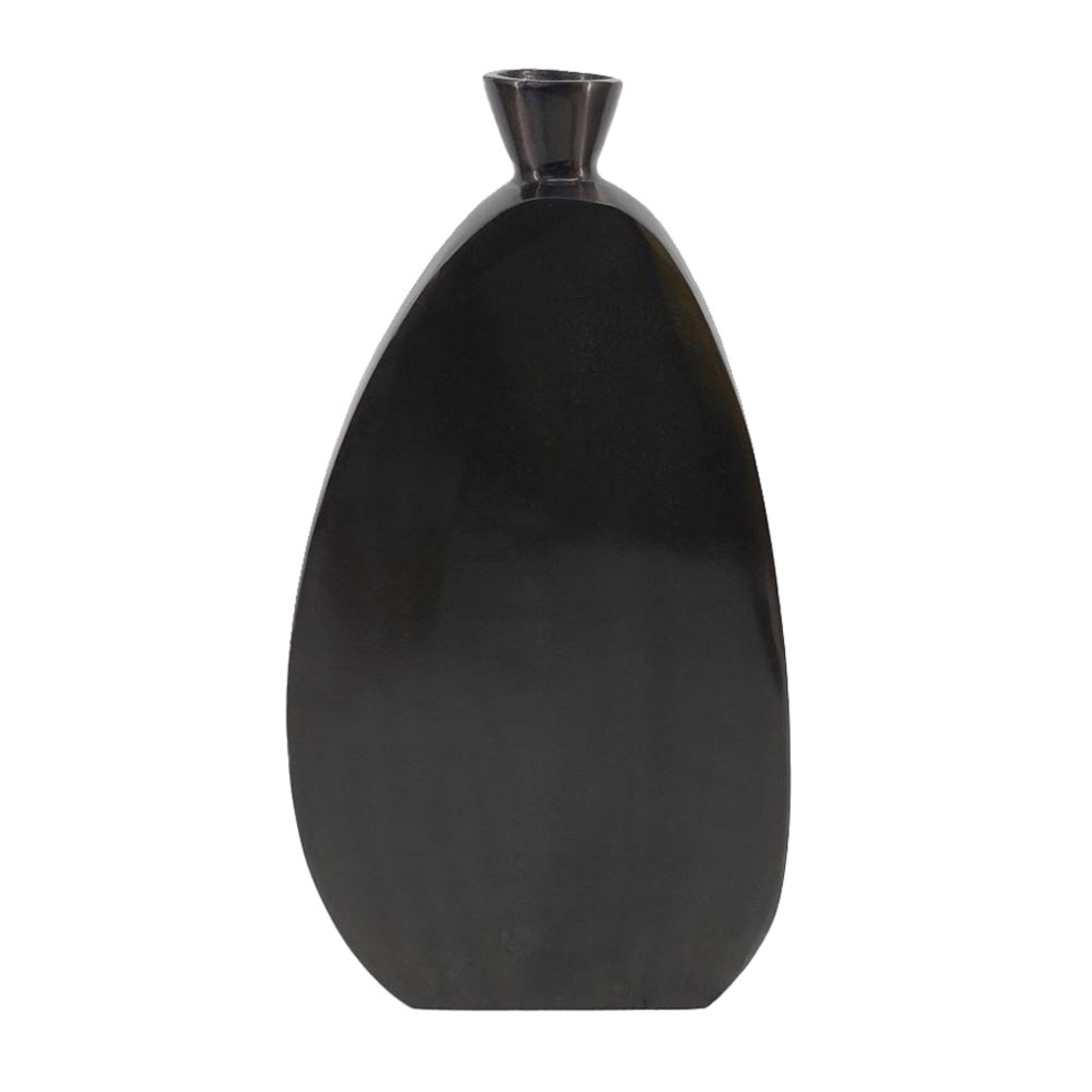 OMNIA VASE ALUMINIUM ANTRACITE 20x6xH41cm IN